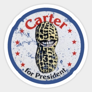 Carter For President Sticker